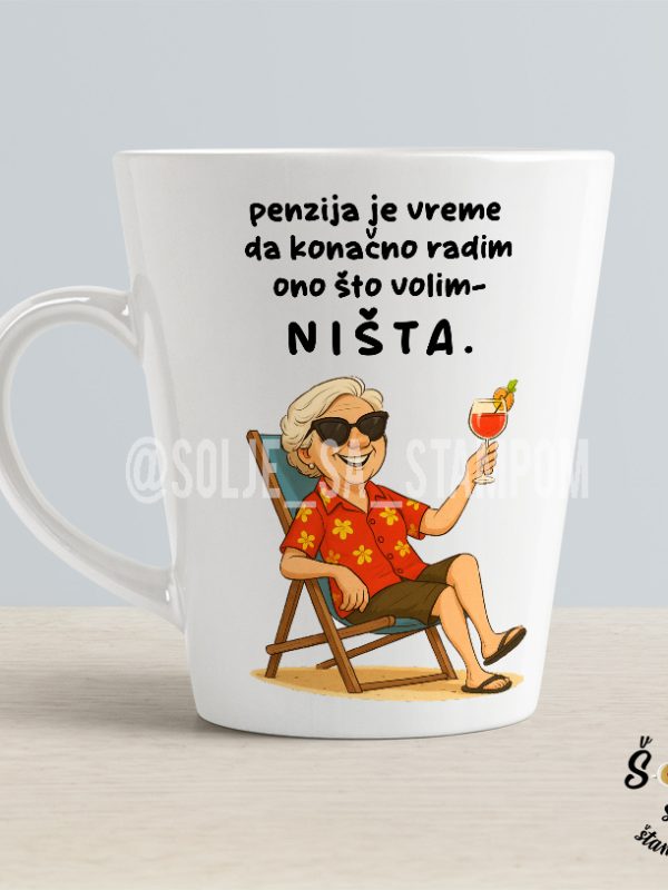 Šolja za čaj, za penziju