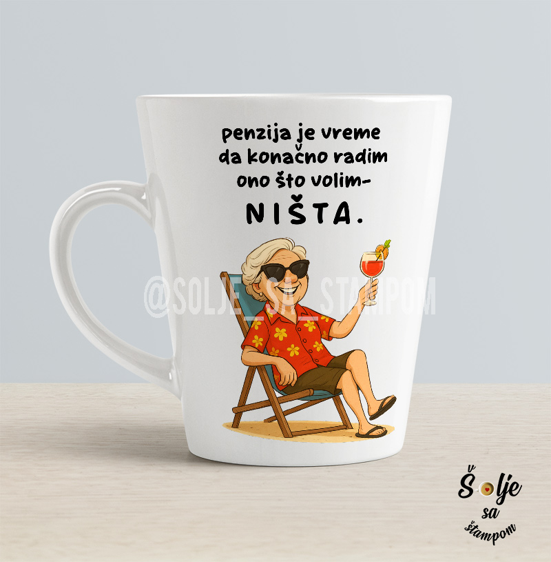 Šolja za čaj, za penziju