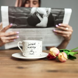 Šolja sa tacnom, jutric kafica