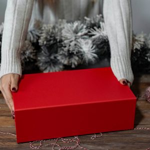 Crveni poklon box