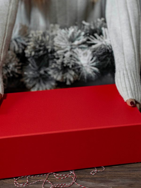 Crveni poklon box